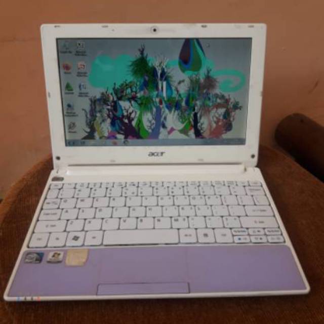 Notebook Acer second 10 inchi netbook bekas kondisi mulus bisa cod Surabaya Sidoarjo laptop
