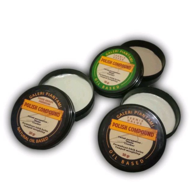 polish compound, pengahalus permukaan. compound