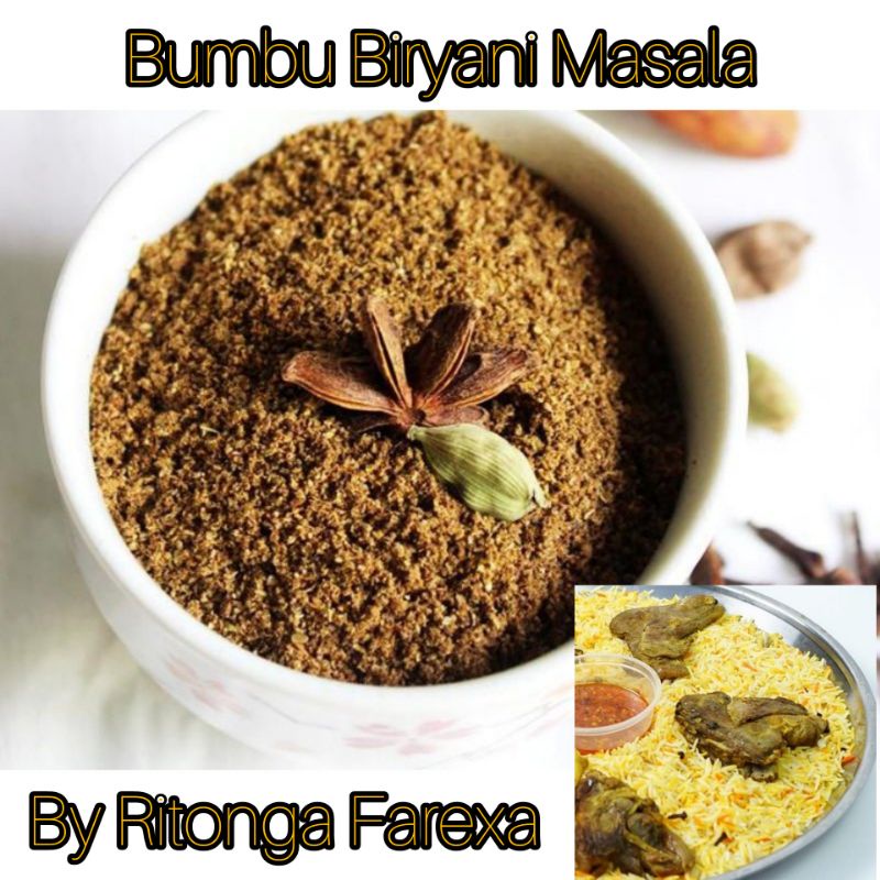 

BIRYANI MASALA 1KG / BUMBU NASI BIRYANI 1 KG