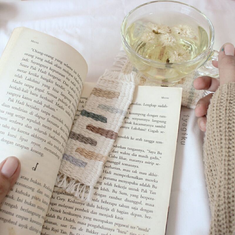 

Reiko woven bookmarks