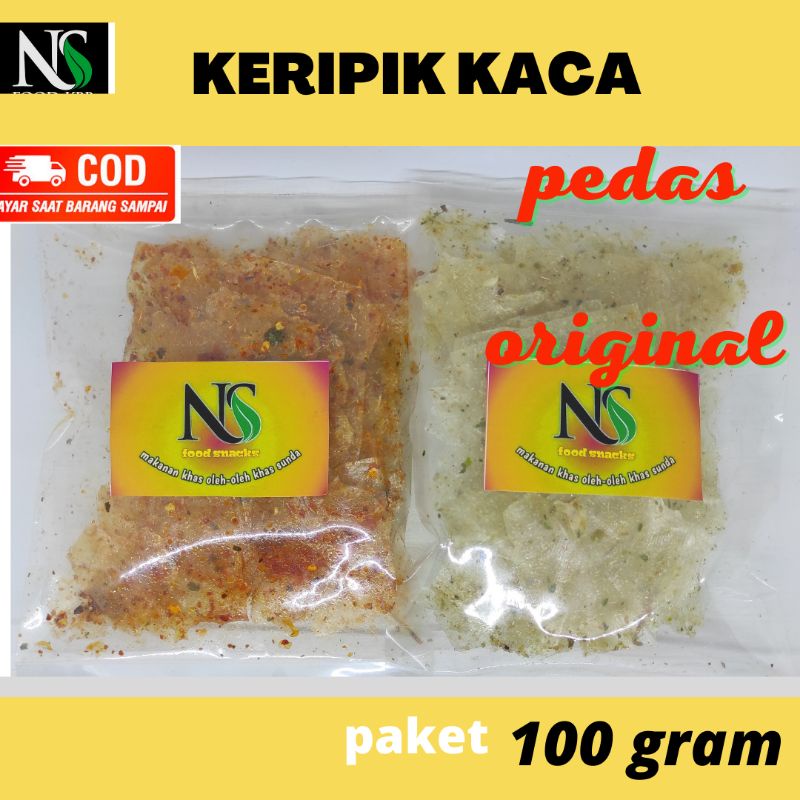 KERIPIK KACA PEDAS DAUN JERUK CEMILAN KHAS