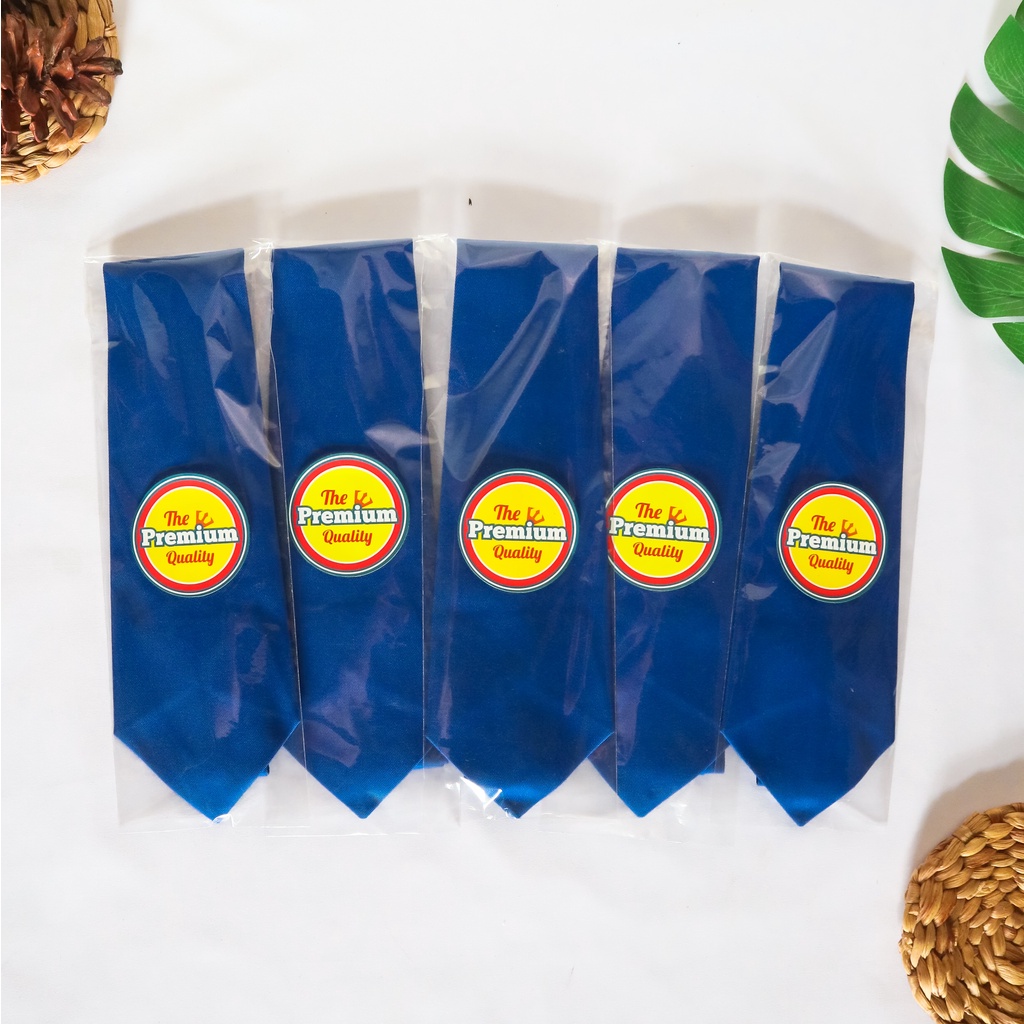 Dasi Biru / Biru Elektrik (Kualitas Premium) / Dasi Formal