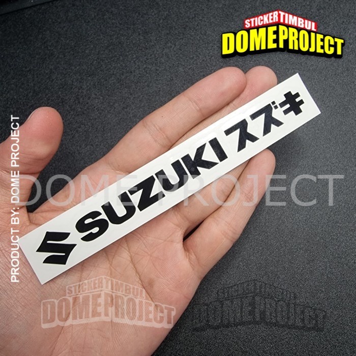 STIKER CUTTING DECAL KACA DOOR HANDLE MOBIL SUZUKI JAPAN AKSESORIS STICKER AESTHETIC DEKORASI OTOMOTIF