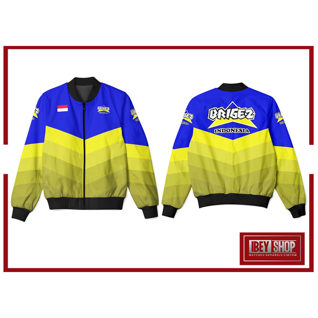 Jaket Pria Bomber Fullprint Brigez Indonesia 05