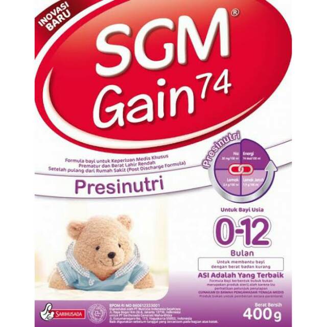 

SGM GAIN74 presinutri