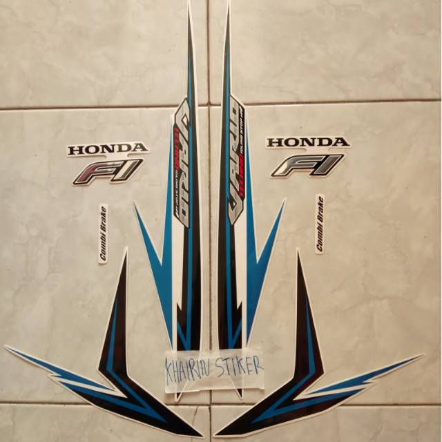 Striping vario 2016 putih biru iss ...,