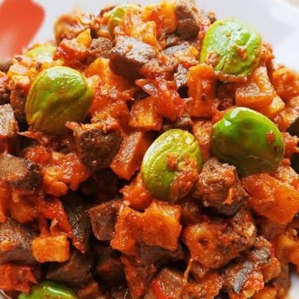 

sambal goreng kentang ati sapi