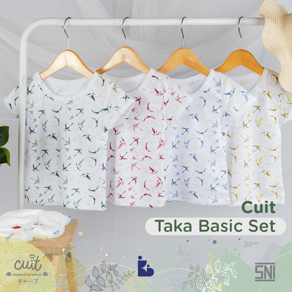 Cuit Kids Set Basic Pendek Taka Series | Celana Pendek Anak | Celana Anak