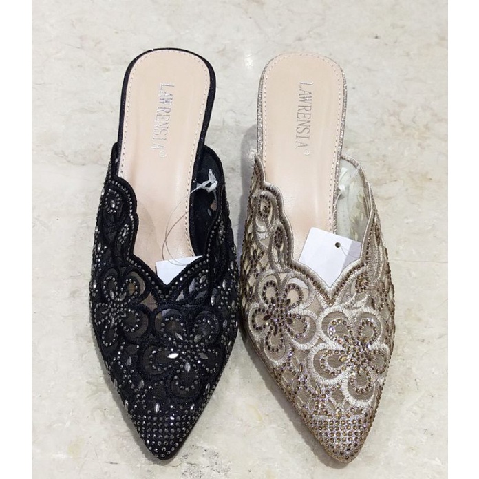 sandal pesta wanita lawrensia
