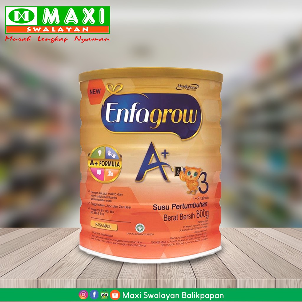 

Enfagrow A+ Stage 3 800gr Madu/Vanila