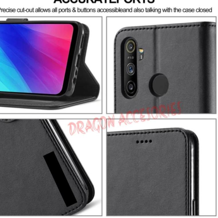 Xlf80 Flip Kulit Redmi 10 Note 10S 10 10 Pro 4G 5G Xiaomi Case Sarung Dompet Standing Cover Kancing