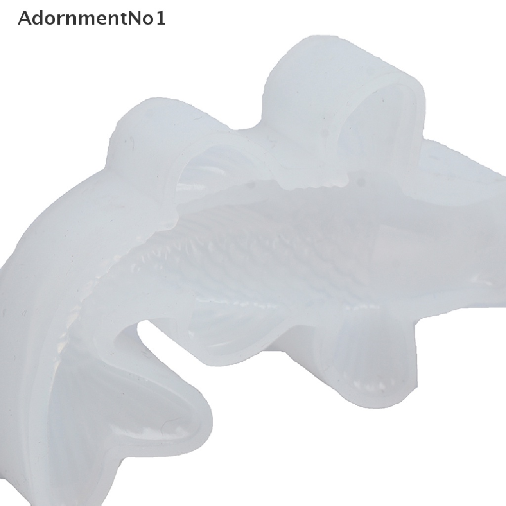 (AdornmentNo1) Cetakan Resin Bentuk Ikan Koi 3D Bahan Silikon Untuk Kerajinan Tangan DIY