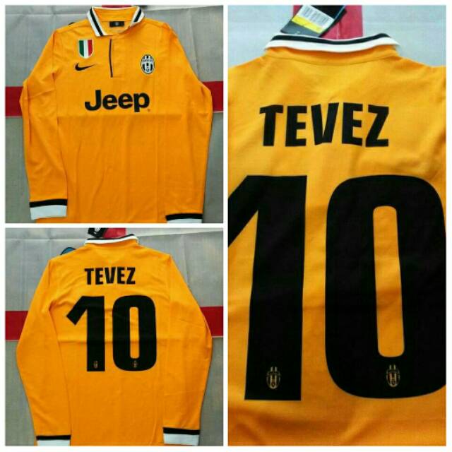 Jersey Juventus Away 13/14 Nameset Tevez #10