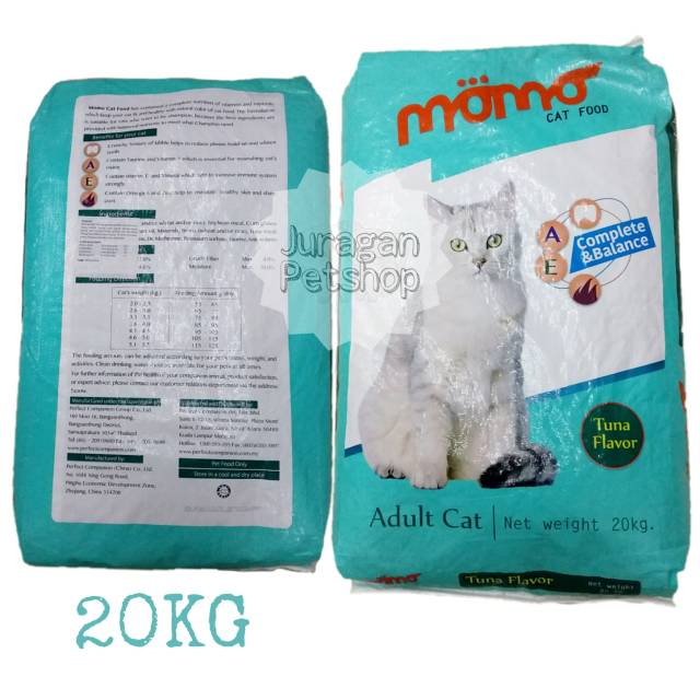 MOMO 20KG| Makanan Kucing Murah 20Kg | Dry Cat Food