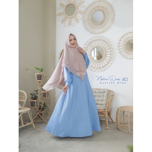 Gamis Nahira by Attin Original | Gamis Katun Toyobo by Attin |Gamis Seragaman