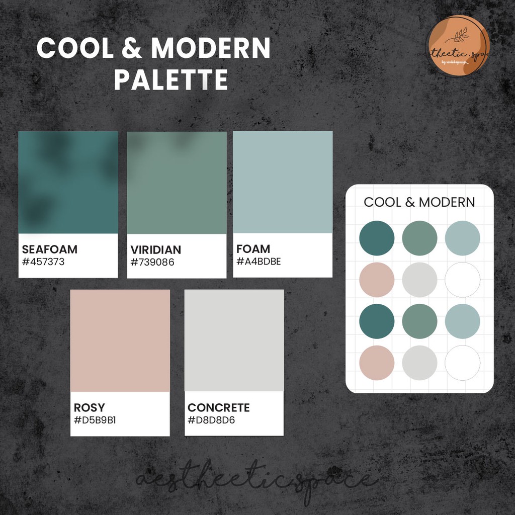 

Pantone Color/ warna - Wall decor polaroid- Stiker - decor scrapbook- JOURNAL- STICKER WATER PROOF