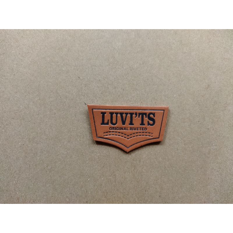 

label kulit imitasi