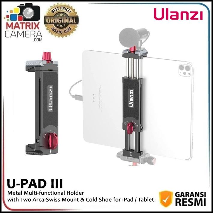 Ulanzi U-Pad Iii Metal Tablet Holder Tripod Mount With Cold Shoe