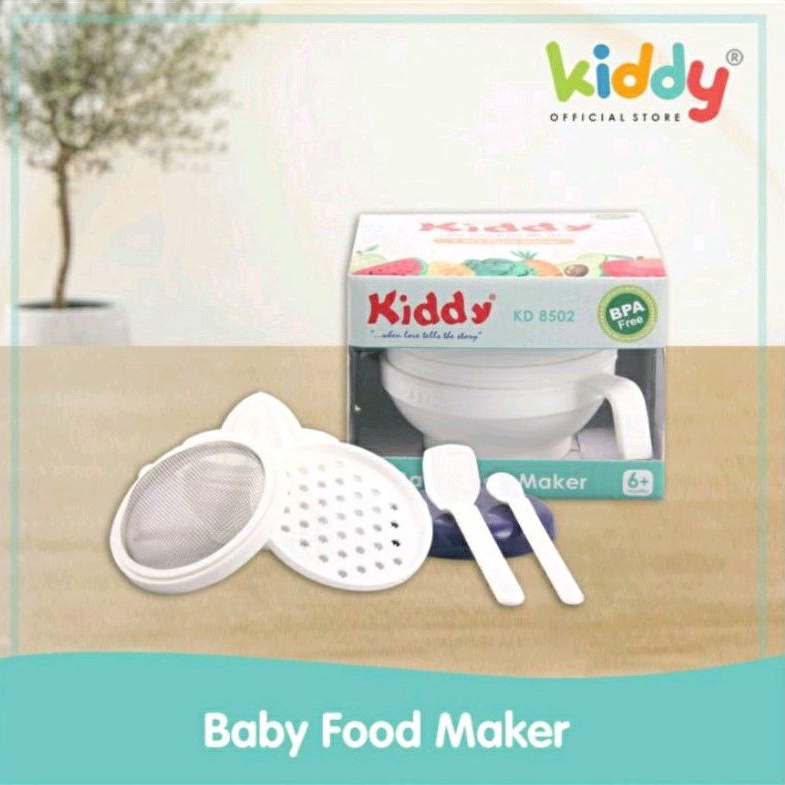 Food Maker KIDDY Multifungsi 12in1 | 11in1 | 7in1 BPA Free | Alat Penghalus Makanan Bayi | Alat MPASI Bayi