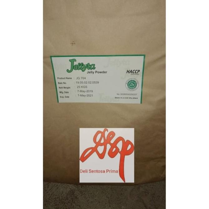 

Kualitas terbaik] Jelly Powder Jellyta JG 704 Ex. Lokal Food Grade 1 Zak