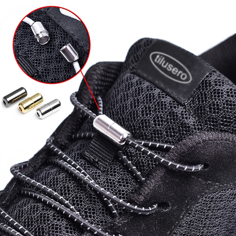 Tali Sepatu Magnet 1 Pasang Tali Magnetic Lazy Lace No Tie Shoelaces Tali Sepatu Murah Unik