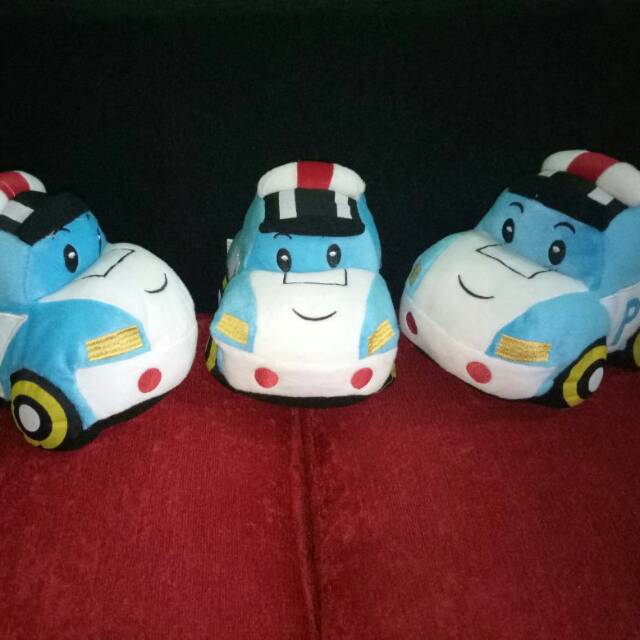 Boneka Poli Boneka Mobil Polisi Police Car Bantal Poli Car Bantal Poli