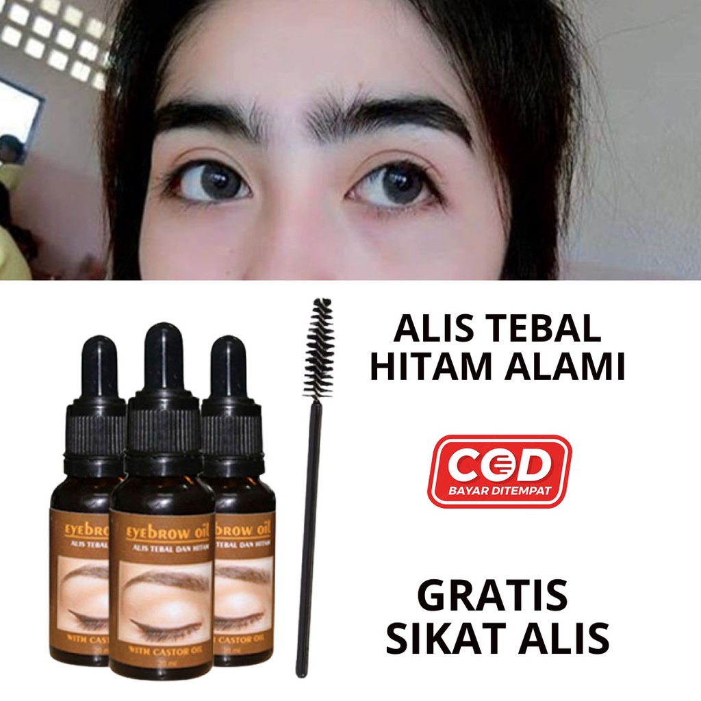 Penumbuh Alis Tebal Cepat Wanita // Pelebat Bulu Mata Dan Alis / Penumbuh Bulu Mata Dan Alis Permanen / Penumbuh Bulu Mata Dan Alis // Penebal Alis Dan Bulu Mata // Eyebrow Oil Asli Original // Serum Bulu Mata Dan Alis // Serum Penumbuh Alis Dan Bulu Mata