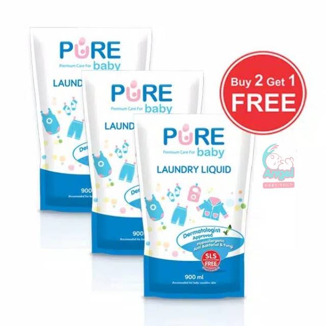 Pure bb Laundry Liquid 700 ml / 900 ml Buy 2 get 1