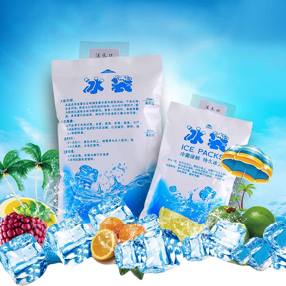 Ice Gel Pack / Kantong Cooler Bag Pendingin Air Es Batu Cool