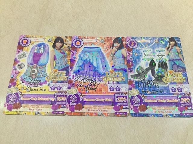 AIKATSU PROMOTION CARD JKT48 1 SET KARTU ADA JKT 48 WOTA PASTI SUKA