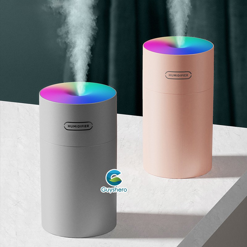 Humidifier Mini Air Purifiers Ultrasonic Atomizer Steamer Cool Mist Arom Diffuser for Aromatherapy in Home & Car with Rainbow LED Light-6
