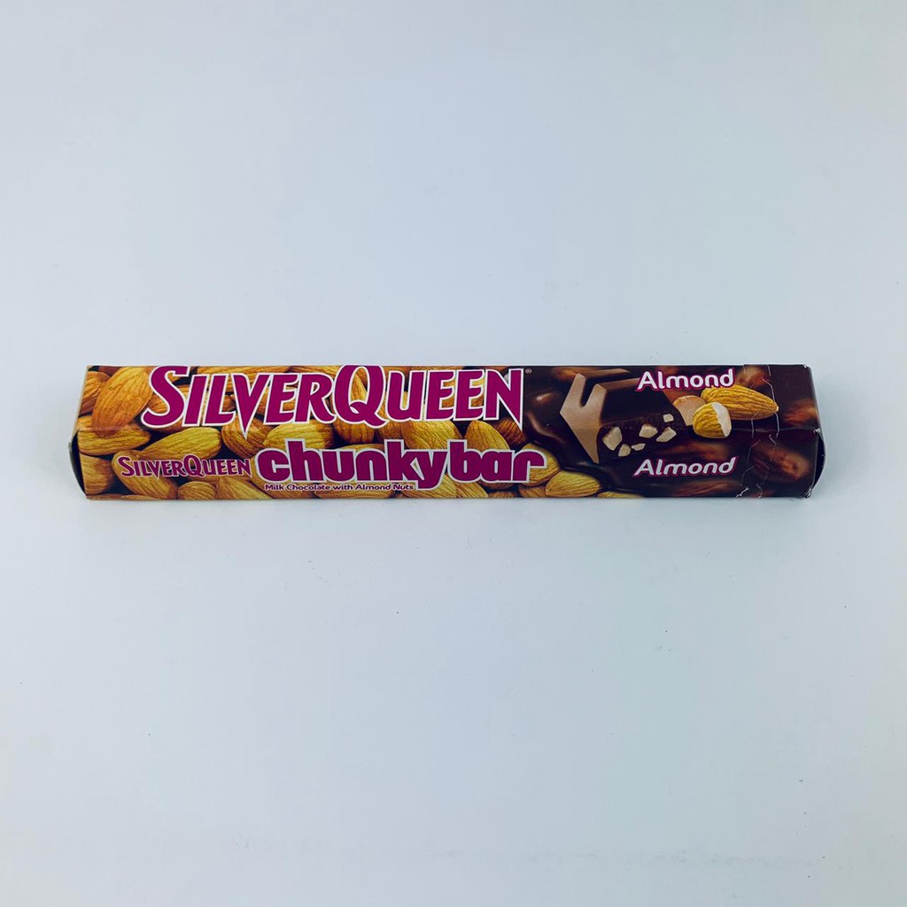 SilverQueen Chunkybar / Cokelat Almond / 95gr