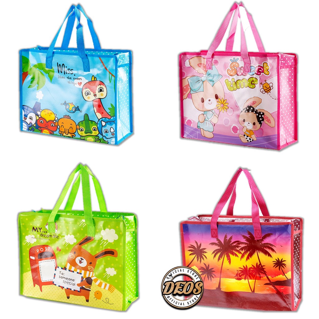 Tas karung Ukuran 40x30 Tas Baju Tas Mukena Tas Serba Guna