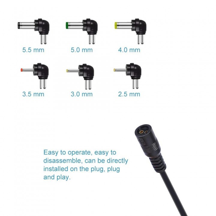 Universal AC Plug In Adjustable Adapter 30W with 2.1A Single USB Port