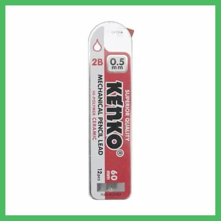 

ISI PENSIL MEKANIK 0.5 MM 2B ISI 12 PER TUBE