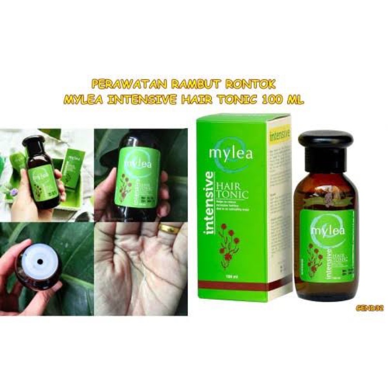 &lt; uk.cx &gt; box hijau - Mylea Hair Tonic Intensive / Hair Tonic Menebalkan Rambut Ginseng