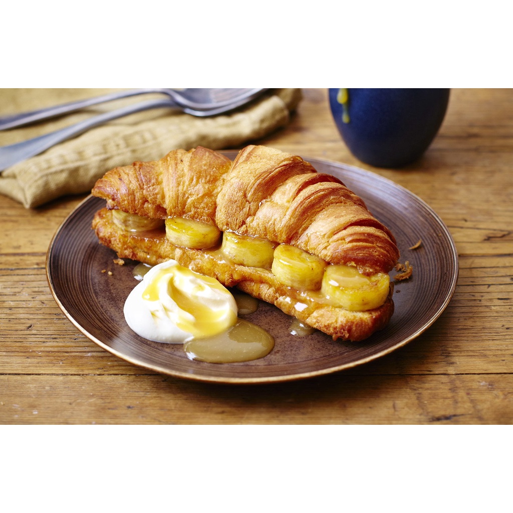 FROZEN BUTTER CROISSANT BONCHEF 30GR - CROISSANT DOUGH  CROFFLE ADONAN CROISAN BEKU - CROFLE CROSSAINT WAFFLE