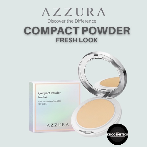 AZZURA COMPACT POWDER BEDAK PADAT I BEDAK PADAT AZZURA FRESH LOOK