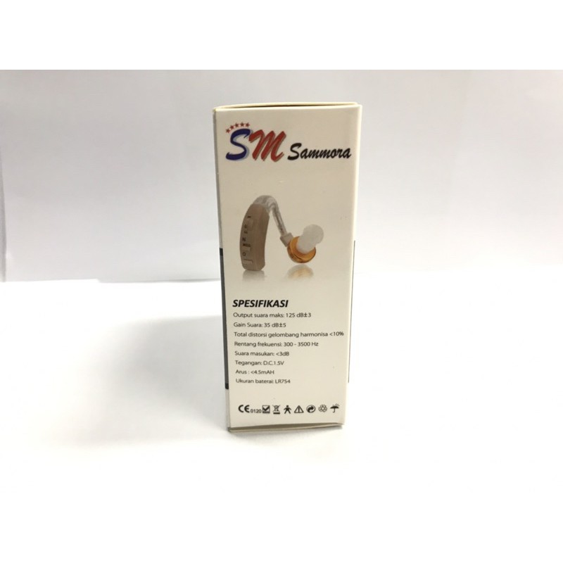 Hearing Aid Sammora / Alat Bantu Dengar Abd SM 338 / Wireless / BTE