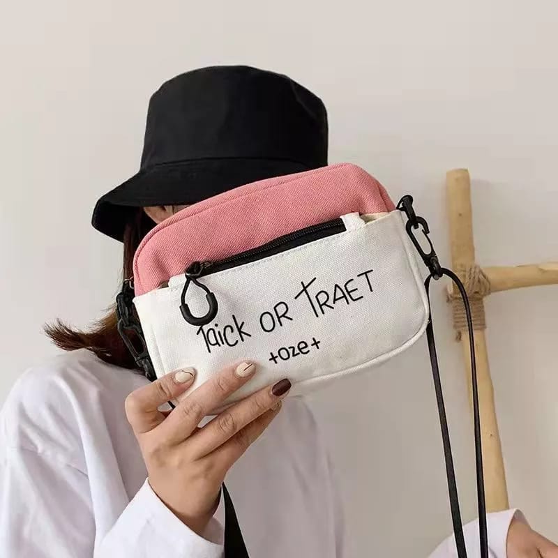 Charyatink - Tas selempang wanita Terbaru Model Korea Style kasual