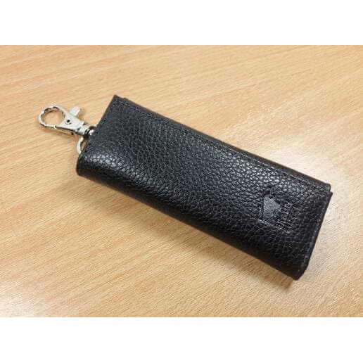 GANTUNGAN KUNCI DOMPET STNK MOBIL MOTOR KULIT ASLI BRAUN BUFFEL