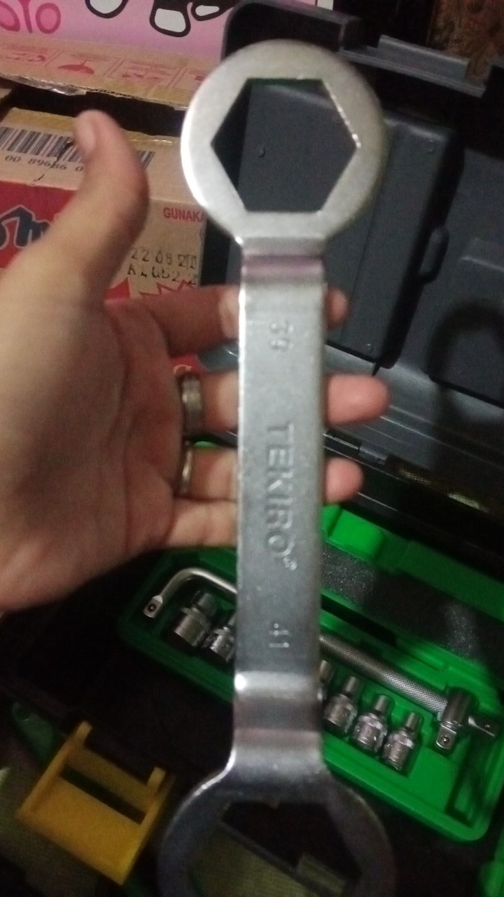 Tekiro Kunci Blok Mesin Ukuran 39 X 41 Mm Model Bengkok / Kunci Cvt