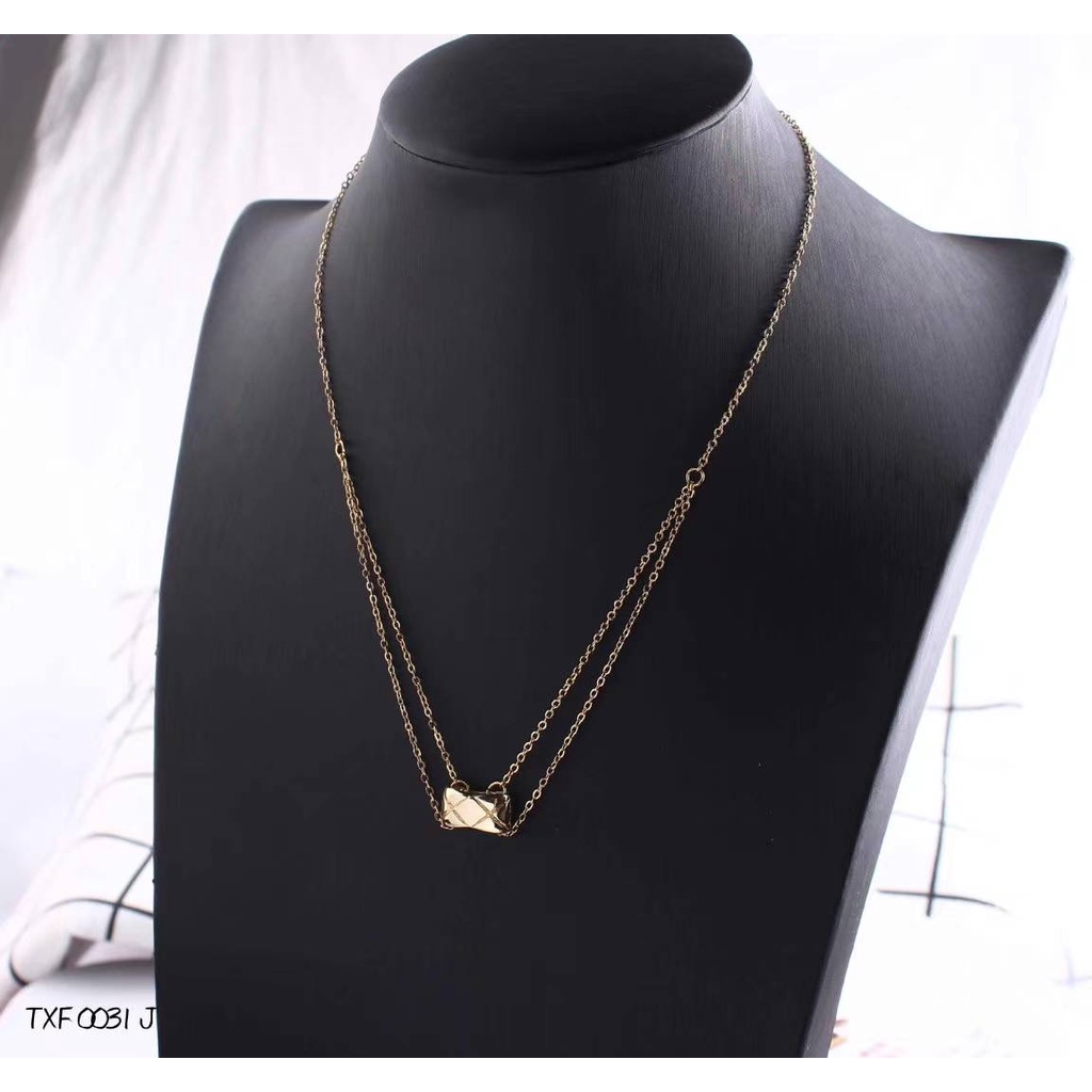 Kalung Aulia Anti Karat Ada Box -Collin Shop