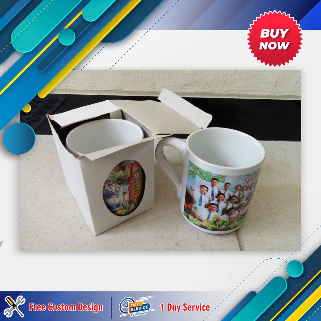[CUSTOM MUG] Mug Custom / Custom Mug / Kado Souvenir Ulang Tahun / Gelas Custom Termurah!!