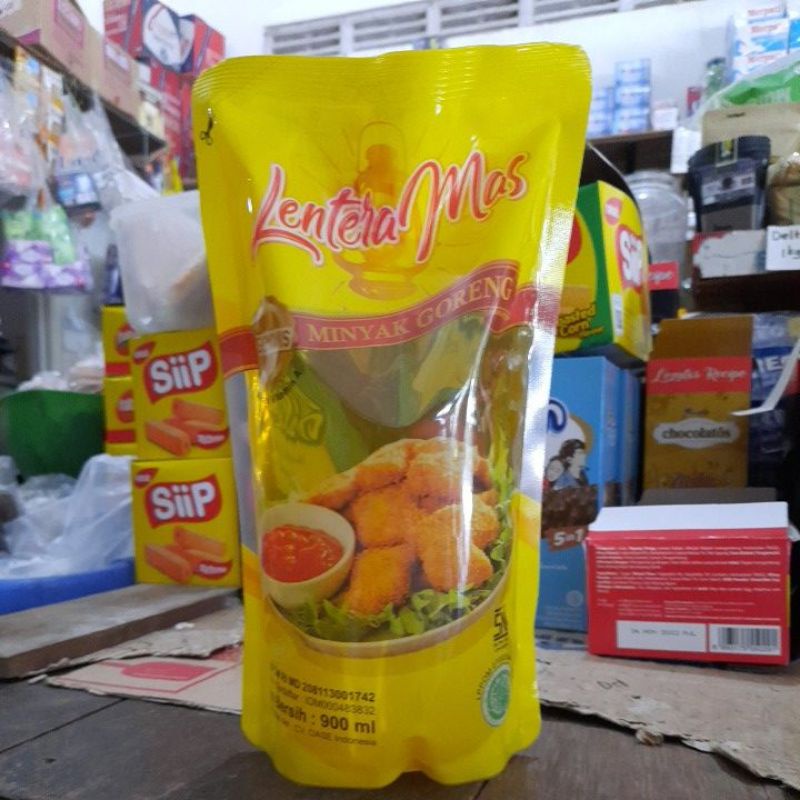 

Minyak Goreng Lentera Mas Refill 900ml