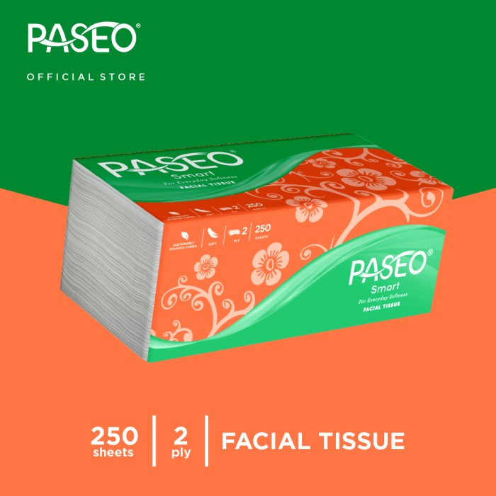 

tissue paseo smart 250sheets 2ply / tisu paseo tokomaju1625