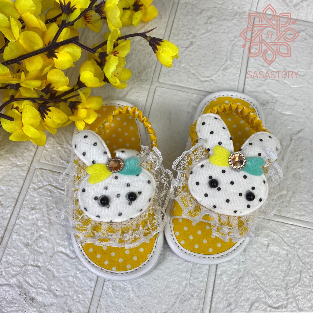 [TAMAN SEPATUKU] SENDAL SEPATU TRENDY MURAH BONEKA 1-2,5 TAHUN XAX02