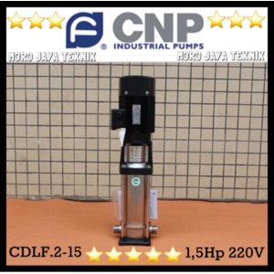 Pompa CNP CDLF.2-15 1Phase Booster Pump Membran RO Dan Steam Car Wash