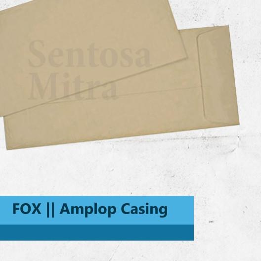 

○ FOX Amplop Coklat Casing A D Murah isi 100 - D ♢
