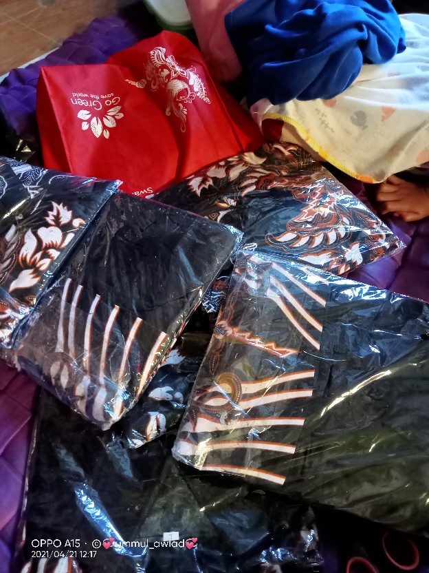 Couple Keluarga Terbaru Tunik Kemeja Batik Anak Seragam Gamis Cod Pekaljaya